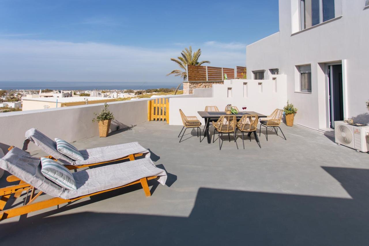 Amer Villa Santorini With Outdoor Hot Tub Vóthon Extérieur photo